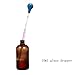 Thick Glass Graduated Pipette Dropper Liquid Essential Oil Transfer 10ml 5ml 1ml 5 Pcs + 2 Brushes