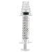 Bright Creations Oral Medicine Syringes with Bottle Adapter (Transparent, 10 Pack) - Syringe for Liquid