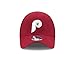 New Era MLB Philadelphia Phillies Team Classic 39THIRTY Stretch Fit Cap Cooperstown, Medium/Large, Maroon