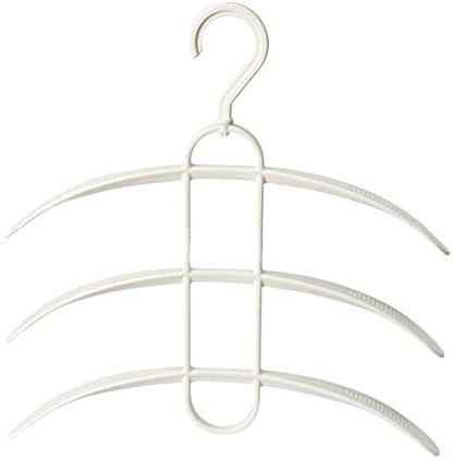 AnchorX Multi-functional clothing hanging multi-layer widening thicken scarf racks sweater racks white