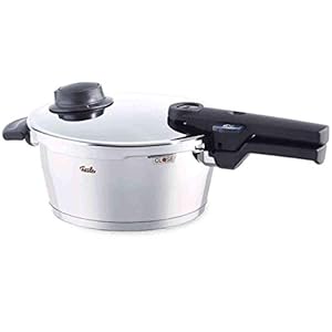 Fissler vitavit comfort Stainless Steel Pressure Cooker 610-300-04-000/0, 4.5 Litre Pressure Cooker 22 cm Diameter For…