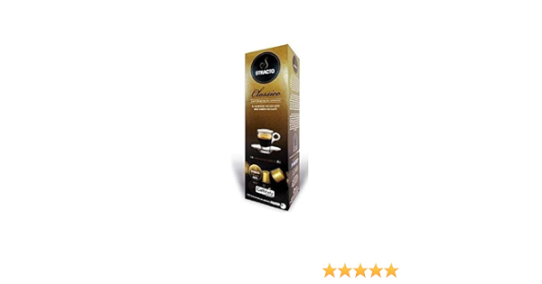Stracto Capsulas de Café 80606, Delicato 80 Unidades 1240 g : Amazon.es:  Alimentación y bebidas