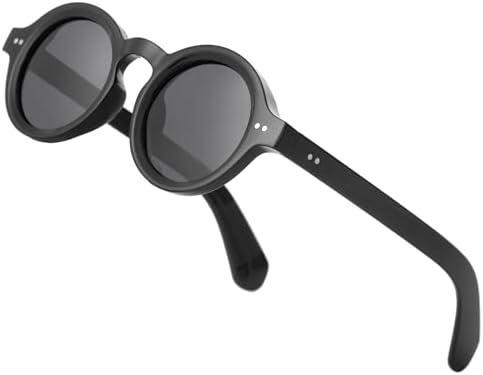 Super Dark Sunglasses UV Protection Spring Hinge Vintage Retro Wrap Around Amazon.com: ShadyVEU 5 Pack Super Dark Black Sunglasses UV  main image 3