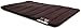 RUN HELIX Memory Foam Bath Mat 3 Piece Bathroom Rugs, Non Slip Ultra Absorbent, Chocolate