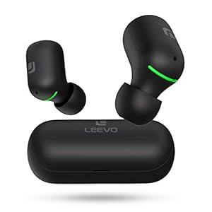 LEEVO StarBuds Truly Wireless in-Ear Luxuriously Designed Buds, Immersive HD Sound with Google and Siri Voice Assistant…