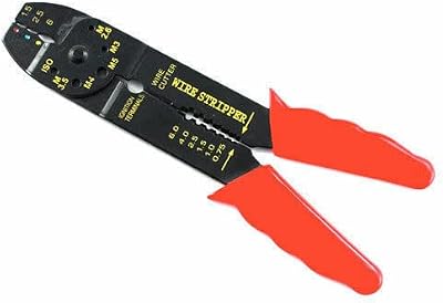 Orbitron Electrical Wire Stripper Crimping Tool Cutter Pliers 8 Inch 200mm