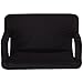 Naomi Home Venice Portable Reclining Seat with Armrest, Black, Grande