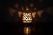 StarZebra Soapstone Tealight Candle Holder Egg Shaped with Intricate Tendril Openwork and Floral Pattern Beautiful Home Decor Idea