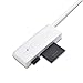 Cable Matters Dual Slot USB C Card Reader (USB C SD Card Reader) in White for Micro SD, SDHC, SDXC Memory Cards - Thunderbolt 4 / USB4 / Thunderbolt 3 Port Compatible