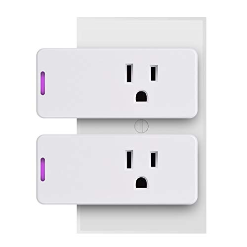 Smart Plug, Surge Protector, POWRUI Wifi Outlet Compatible with Alexa, Google Home & IFTTT, No Hub Required, Remote Control your home appliances from Anywhere, 15A,1080 Joules, ETL Certified (2 packs) - Thumbnail 7