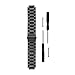 SHANGPULE [No Gap] Compatible with Samsung Galaxy Watch 6/5/4 Band 40mm/44mm Galaxy Watch 6/4 Classic Band 42/43/47/46mm Galaxy Watch 5 Pro 45mm Stainless Steel Metal Replacement Strap Women Men