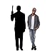 Advanced Graphics Secret Agent Spy with Gun Silhouette 73