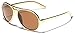 Cool Kids Aviator UV400 Sunglasses for Babies and Toddlers age 0 to 4 (Chrome Gold, 47)