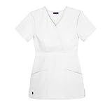 Sivvan Women's Scrubs Mock Wrap Top (Available in 12 Colors)