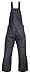 Arctic Quest Childrens Water Resistant Ski Snow Bib Black 7/8
