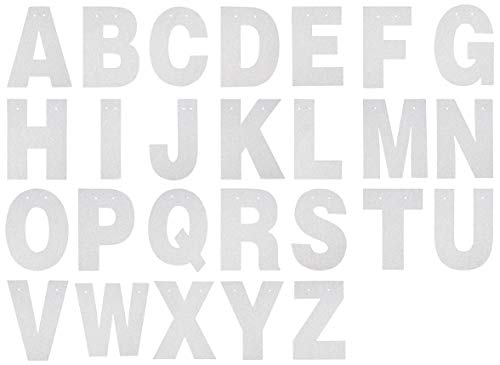 Custom Banner Kit 125 Piece Customizable Banner Letters Numbers