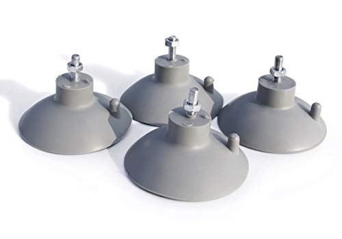 New Star Foodservice 39665 Suction Cup Feet for Industrial Commercial French Fry Cutter, Set of 4
