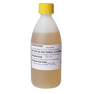 Azijn Cultuur 100ml – Azijn Moeder Cultuur, Lactoferm, Azijnzuur, Kombucha Thee, Ciderazijn, Appelazijn