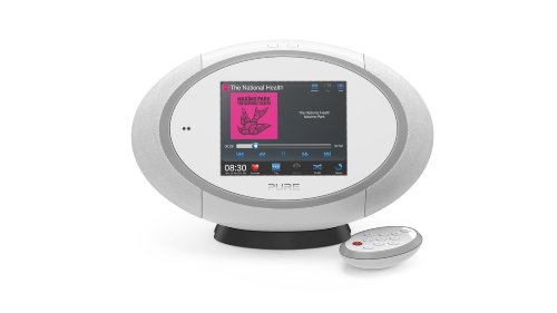 Pure Sensia 200D Connect- Portable Wireless Music and Radio System, White