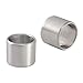 mDesign Napkin Rings for Home, Kitchen, Dining Room - Pack of 8, Brushed Stainless Steel
