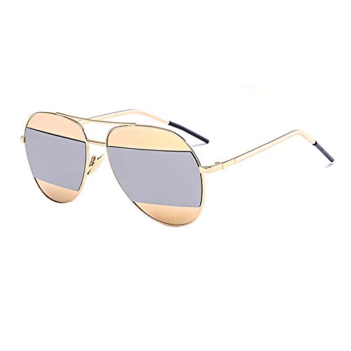 JULI Oversized Aviator Sunglasses For Mens and Womens JL312