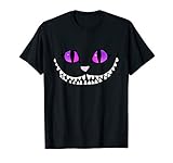Halloween Cheshire Cat Grinning Smile Wonderland Floating T-Shirt