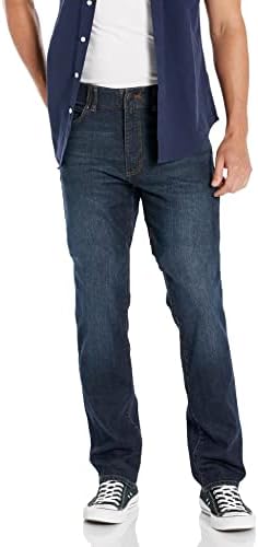 Lee Performance Series Extreme Motion – Jeans Uomo Regular Fit, Modello Neeson, Colore Blu Scuro, Vita Media, Tessuto Elasticizzato, Taglia 32W X 30L