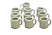 ChangThai Design 10 White Ceramic Coffee Mug Tea Cup Dollhouse Miniatures Food Kitchen