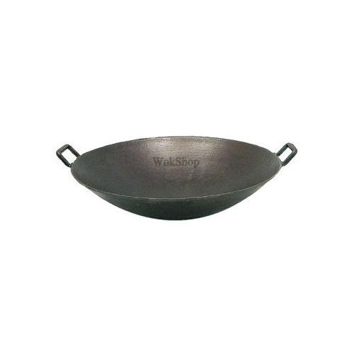 13 inch Traditional Cast Iron Wok (wok ring included) by Wok Shop