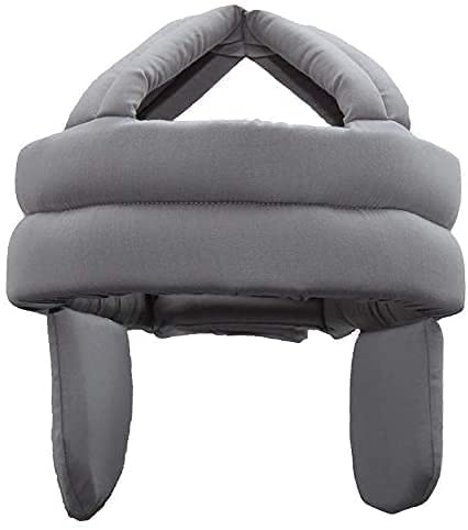 Elderly Head Protection Safety Helmet Anti Fall Impact Shock Protection Hat Soft Breathable Sponge Cap Adjustable Elder Anti Collision Hat Elderly Safety Helmet for Protects Head from Bumps & Bruises