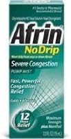 Afrin No Drip Pump Mist for Severe Congestion 1/2 OZ