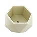 Creative Concrete Planter Pot Mold, Handmade Craft,Home Decoration Geometry Cement Flowerpot Molds,Rubber Molds for Casting with Concrete,Cement,Plaster