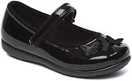 Chatterbox Girls Mary Jane/T Bar Black School Shoes Size 4 5 6 7 8 9 10 11 12 Infants