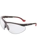 Uvex S3300X Genesis XC Safety Eyewear, Black Frame, Clear UV Extreme Anti-Fog Lens
