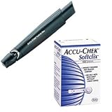 Accu-Chek Softclix plus Lancing Device + 100 Softclix Lancets