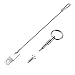 Kohree Bimini Top Quick Release Pin 1/4 inch Diameter w/Lanyard Prevents Loss, Full 316 Stainless Steel, Bimini Top Pin, Boat Marine Hardware with 4 Installation Screws (4 Pack)
