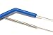 Arctic Lava Silicone and Stainless Steel Straw Set with 2 Cleaning Brushes in a Handy Storage Pouch. Fits 30oz Yeti / RTIC Style Tumblers