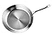 Cooks Standard Frying Pan Stainless Steel, 10-Inch Multi-Ply Clad wok Stir Fry Pan Kitchen Skillet, Silver