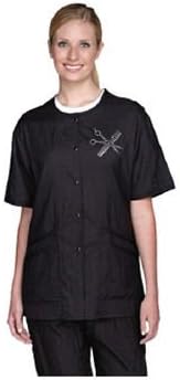 SCISSOR AND COMB JACKET BLACK 2X 9215