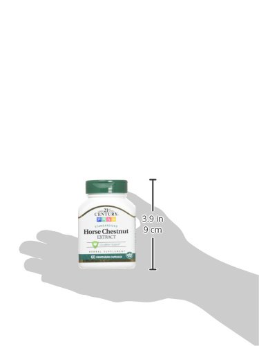 21st Century Horse Chestnut Extract Veg Capsules, 60 Count – Packaging May Vary