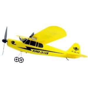 Amazon Com Big Size Piper J 3 Cub Rc 2ch Cessna Type Of 33cm To Apply A Firmament Yellow Electric Airplane Japan Import Books