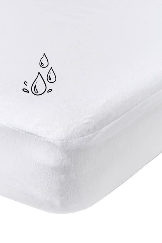 Meyco Molton PU Waterproof Fitted Sheet 140 x 200 cm
