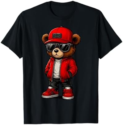 Amazon.com: Hip Hop Teddy Bear Rap Music T-Shirt : Clothing, Shoes