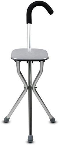 耐久性のあるステッキチェア 杖シート医療マッサージステッキ 高齢者用シートポータブル