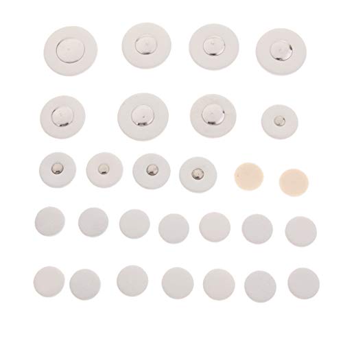 image for Baosity 28pcs/set Bb Clarinet Key Pads for Wind Instrument Parts