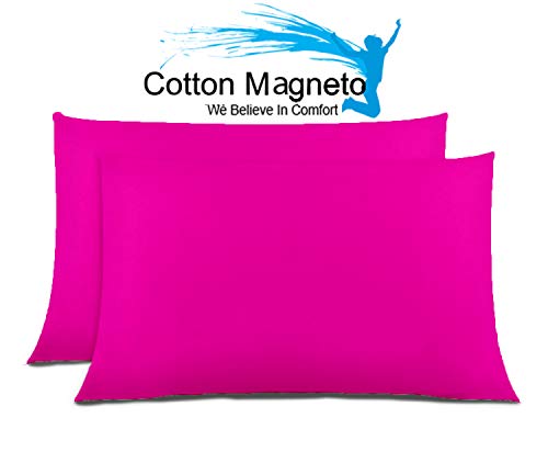 Cotton Magneto Pillow Sham 2 Piece Super Soft Luxury Crafted 800