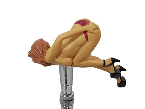 Sexy Woman Sports Bar Beer Tap Handle Keregator Bar Brewery High Heels - Thumbnail 2