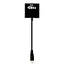 LinkS Active Micro HDMI to VGA M/F Adapter w 3FT 3.5mm Stereo cable in Black - Supports Audio--Specially for connect tablet with Micro HDMI output to VGA projector …