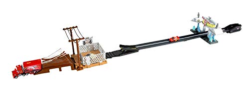 image for Disney Cars Toys Cars Mini Adventures Radiator Springs Speed Trap Trac