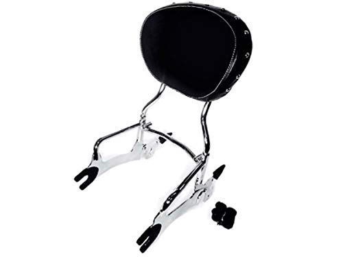 Chrome Passenger Sissy Bar Backrest for 2014-2019 Indian Motorcycles Like Chieftain Roadmaster Springfield ref 2880833-156